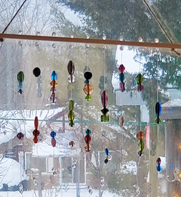 beaded sun catcher