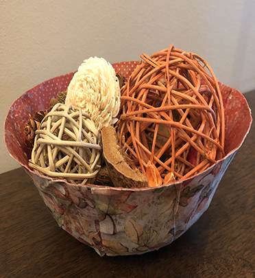 fabric bowl