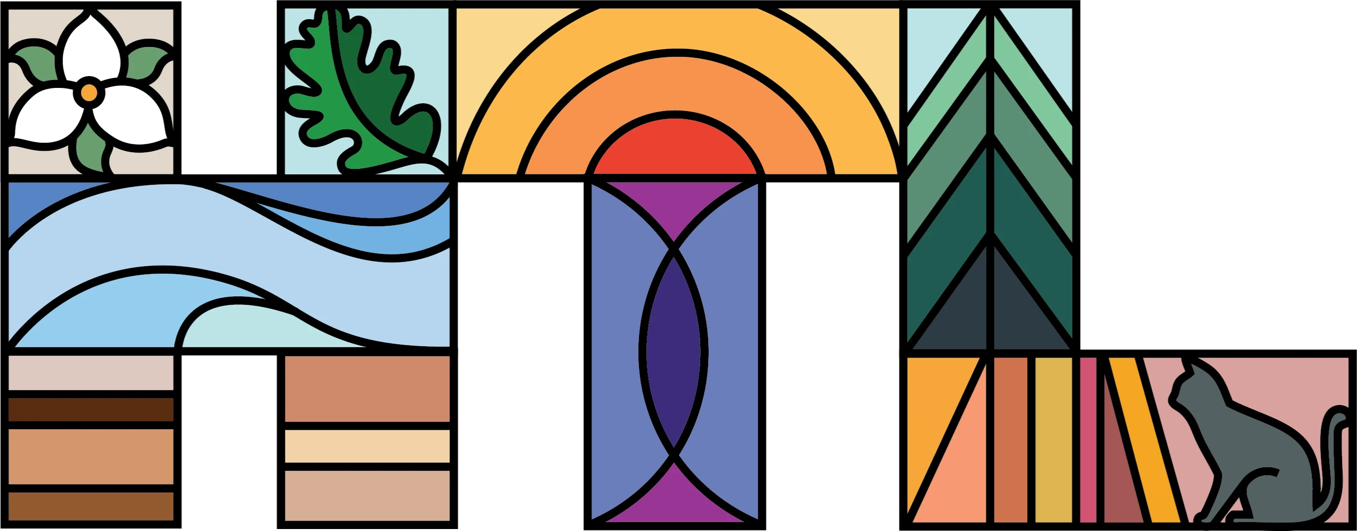 Hamburg Township Library logo