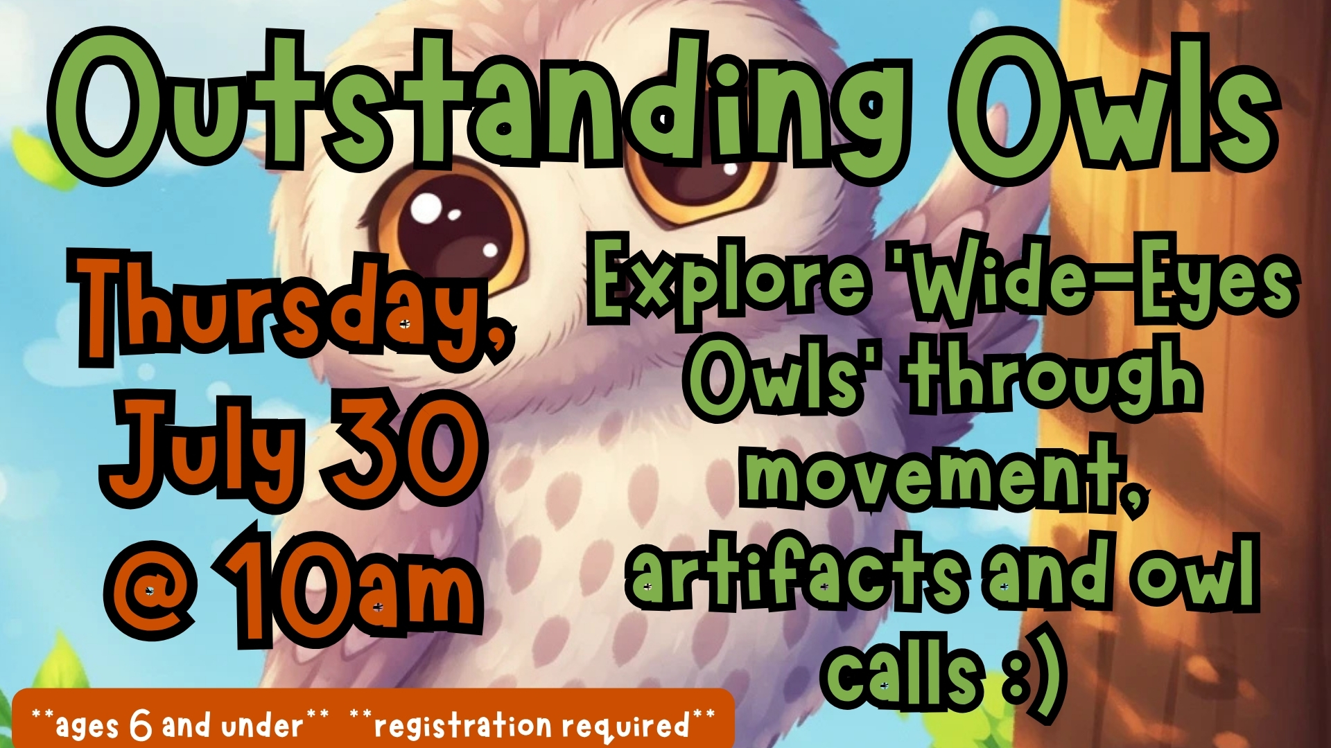 Summer Reading Program: Outstanding Owls