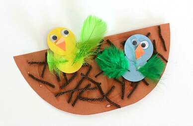 Bird nest craft example