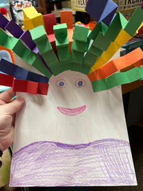 Crazy hair craft example