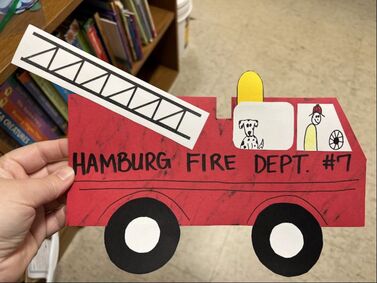 Firetruck craft example