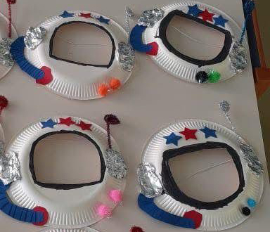 Robot masks craft example