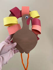 Turkey rings craft example