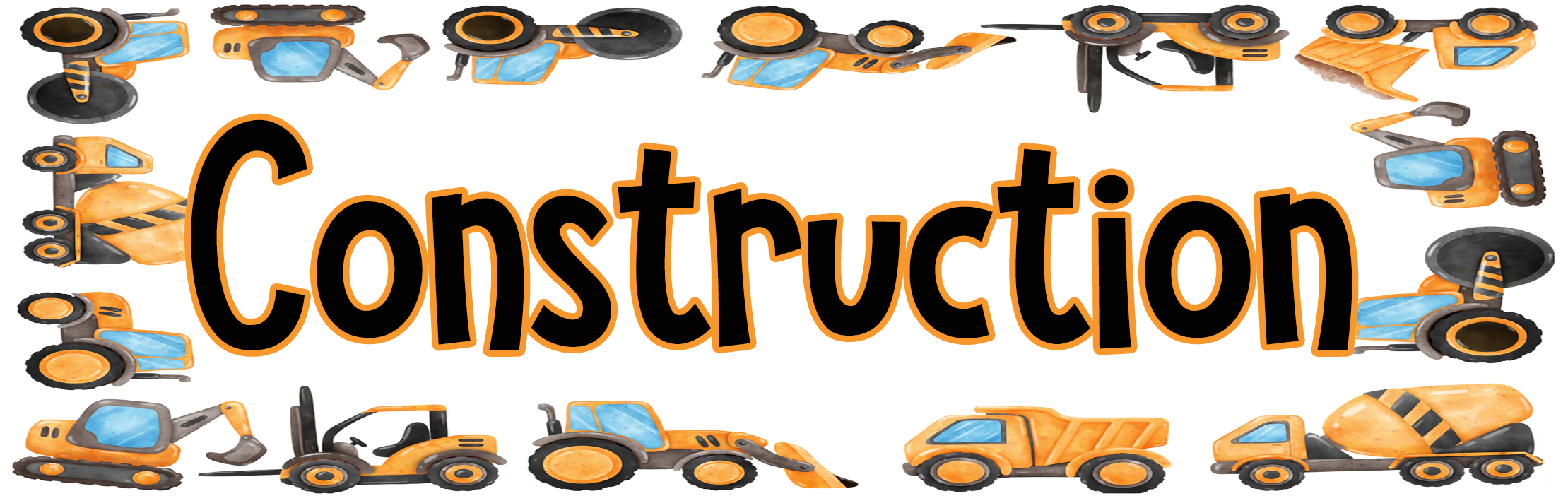 Construction themed activities
