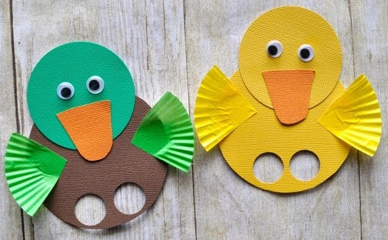Duck Finger Puppets
