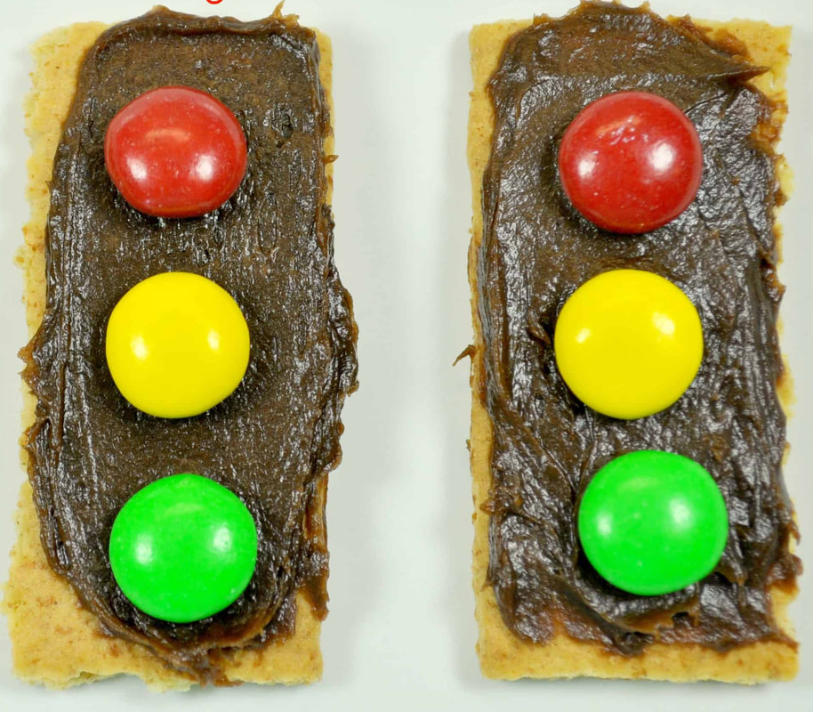 Graham Cracker Stop Lights