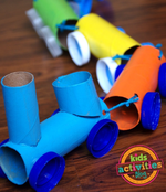 Toilet Paper Roll Trains