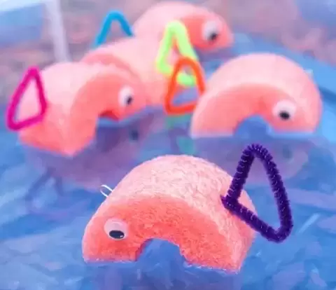 Pool Noodle Fishing Game