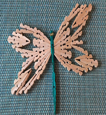 clothespin dragonfly